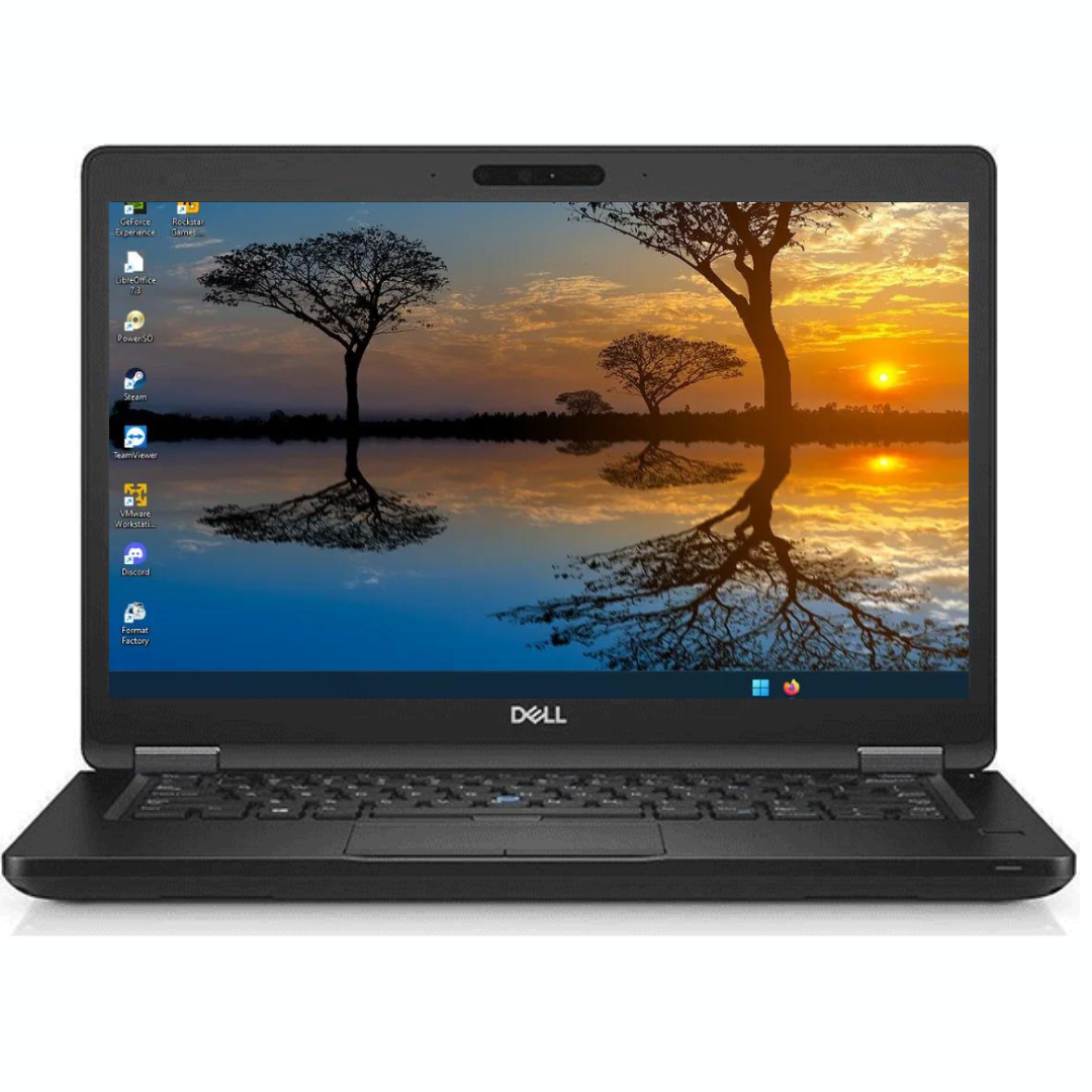 Dell Latitude 5490 | Intel® Core™ i5 8250U 1.70GHz | 256GB SSD | 16GB DDR4 Ram | 14″ LCD Display | Windows 11 Pro