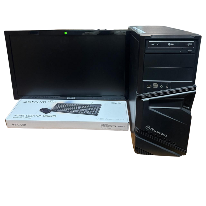 Baby Grinder 1 Gaming PC | Intel Core i5-4590@3.0GB | Gigabyte H81 MBT | 16GB DDR3 RAM | 256GB SSD & 1TB Sata | Asus GT 710 2GB | Windows 10 Pro