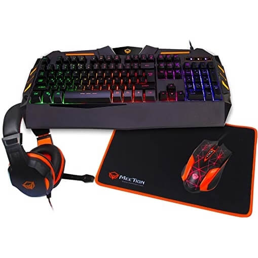 MEETION C500 – 4 IN 1 PC GAMING KIT